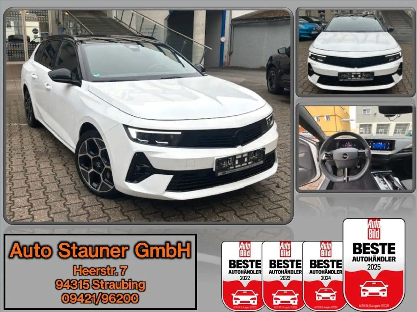 Opel Astra L Sports Tourer GS Auto./iACC/360°/AHK Weiß - 1