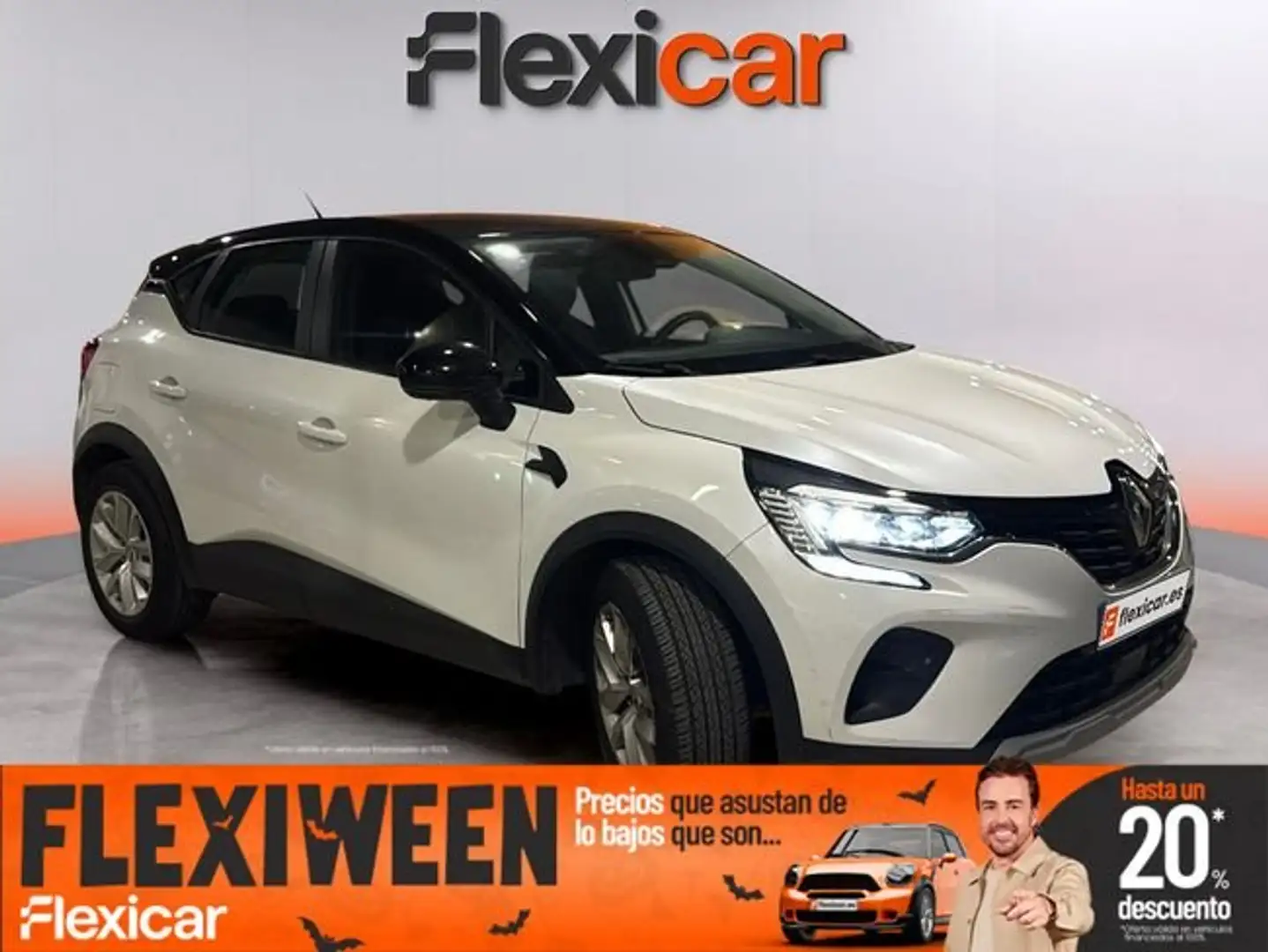 Renault Captur E-TECH Híbrido Techno Fast Track 105kW Blanco - 1