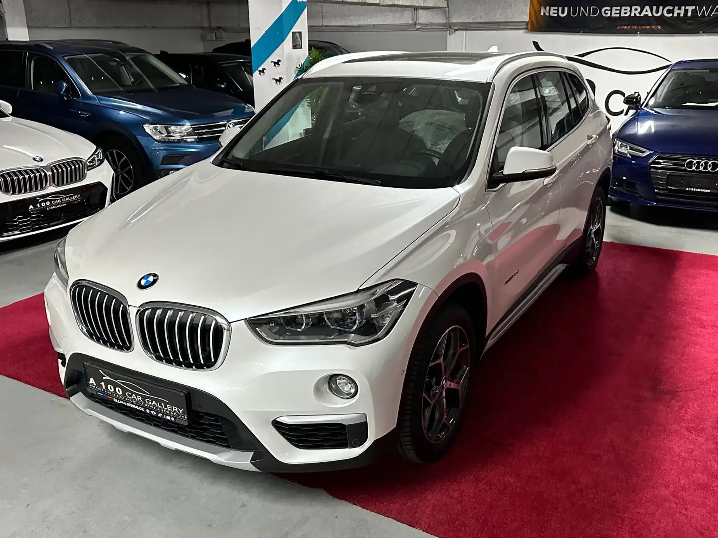 BMW X1 xDrive 20 d xLine*Panorama*Ambiente*8xBereift Blanc - 2