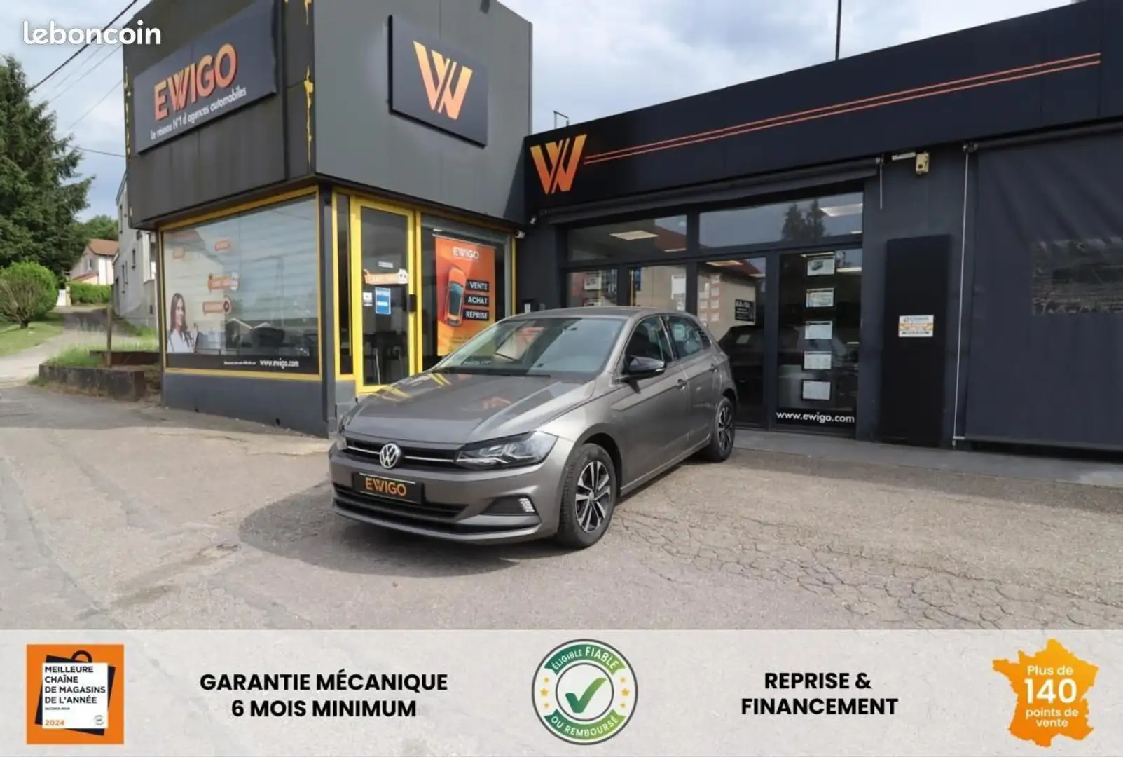 Volkswagen Polo 1.0 TSI 95 CH IQ DRIVE Gris - 1