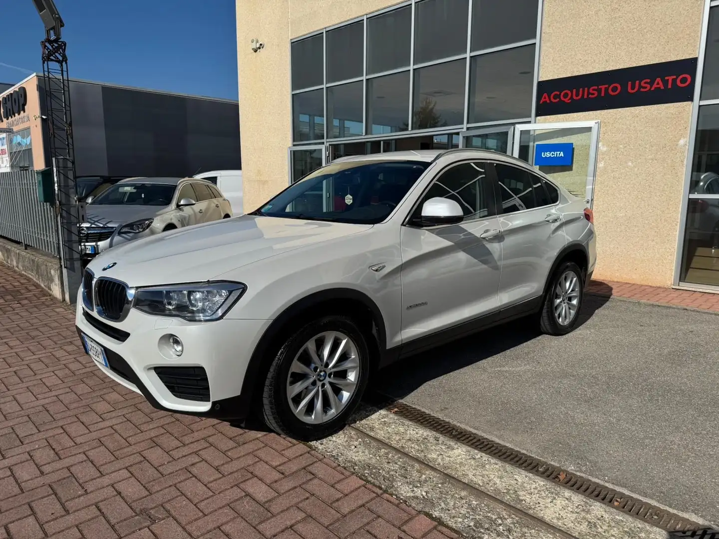 BMW X4 xdrive20d xLine auto Bianco - 2