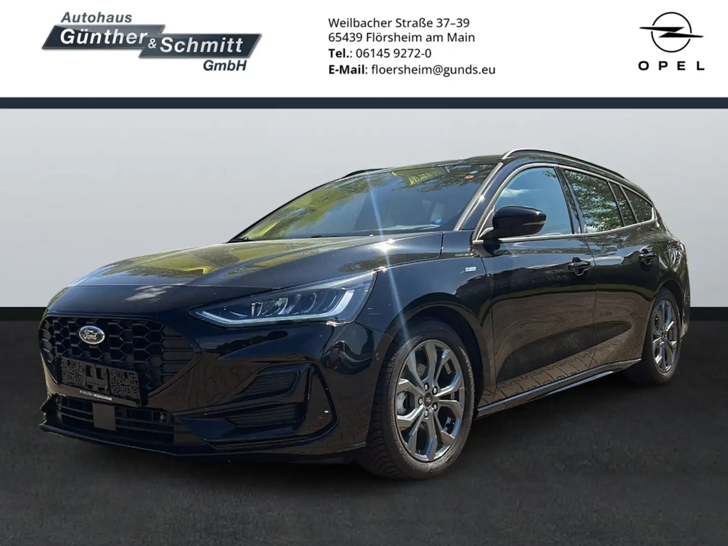 Ford Focus 1.0 EcoBoost ST-Line S/S Zwart - 1