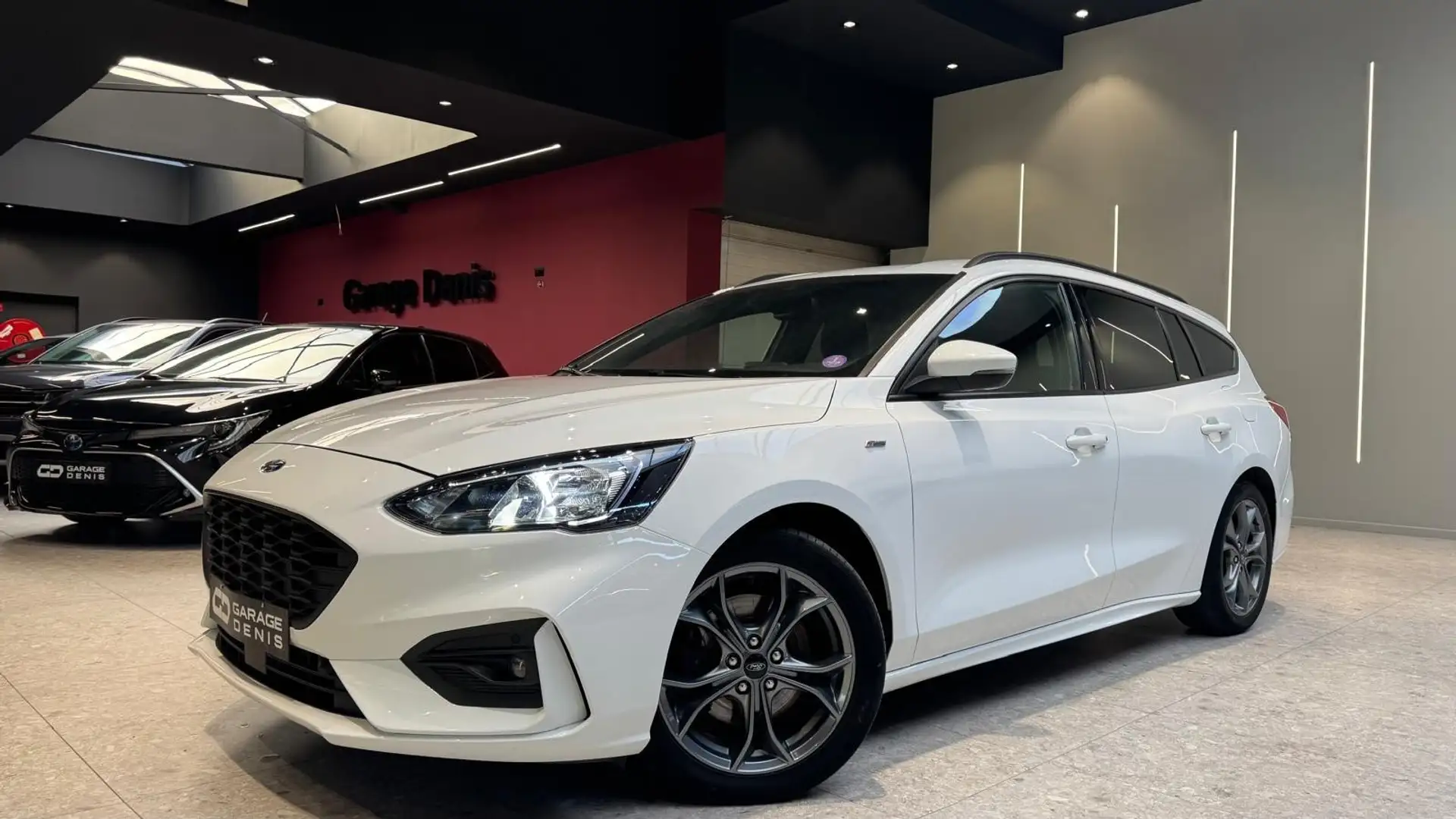 Ford Focus ST LINE 1.0 EcoBoost**GPS**LED**GARANTIE 12 MOIS* Blanc - 1