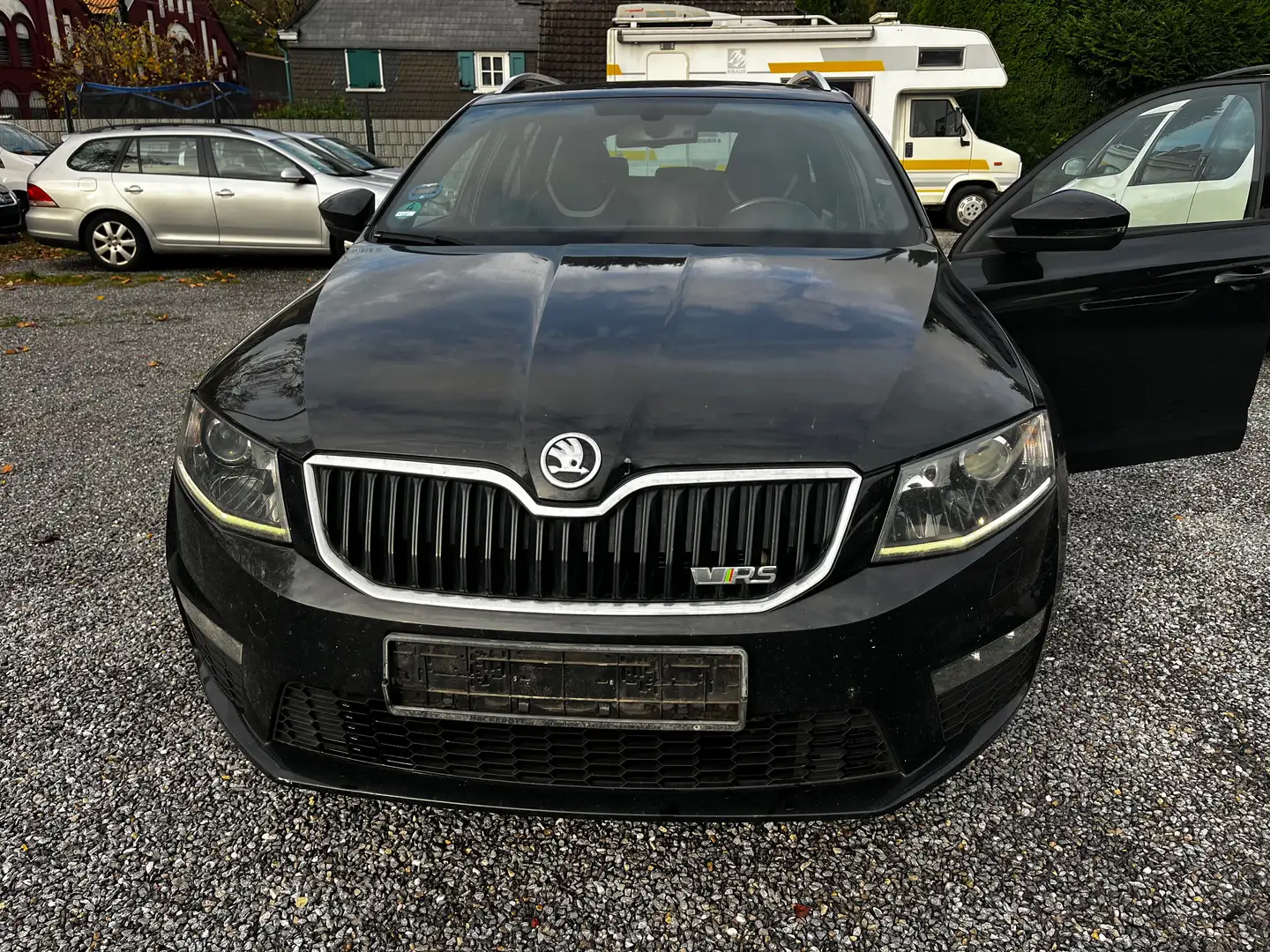 Skoda Octavia RS 8 x alufelgen Schwarz - 2
