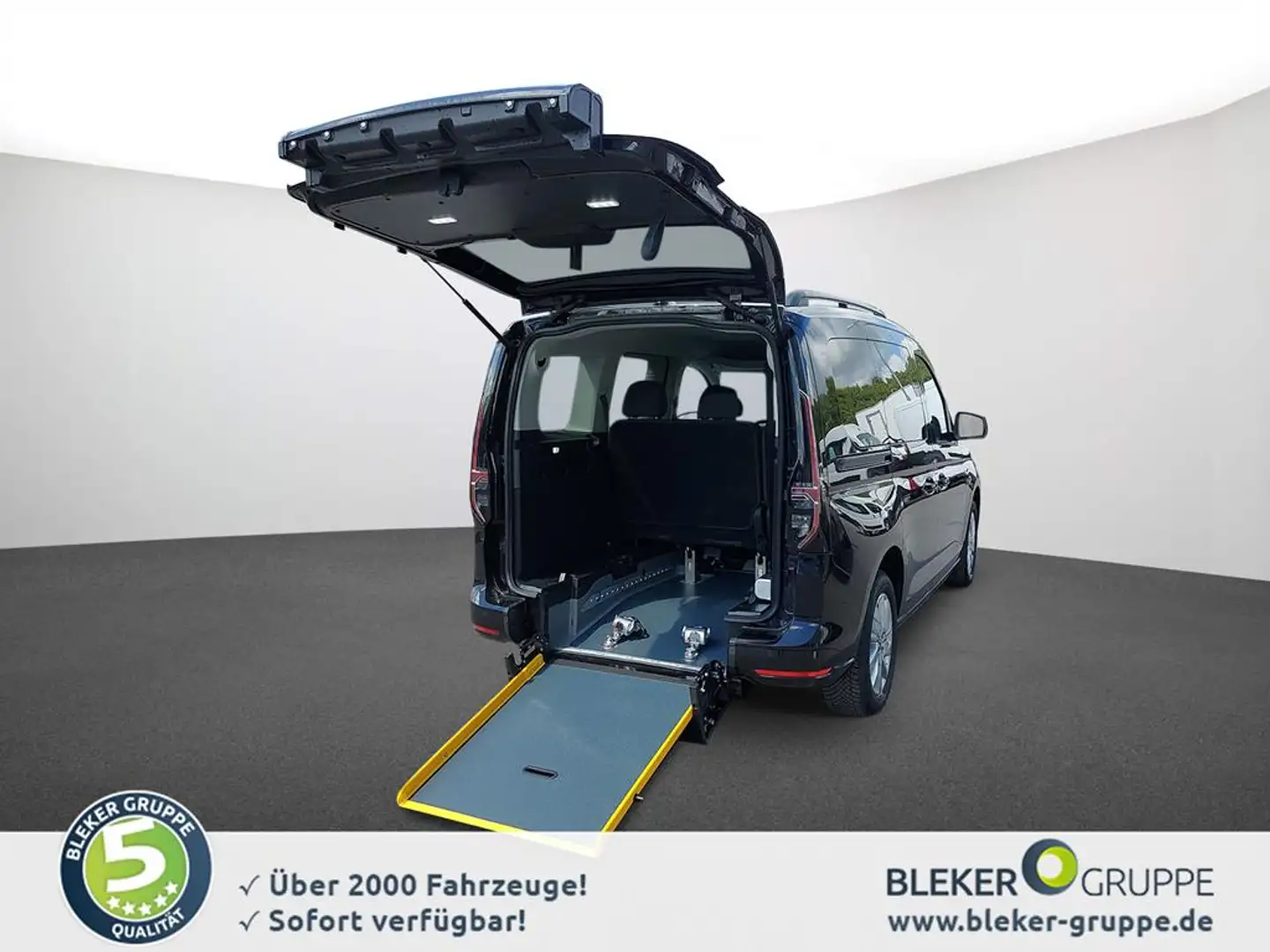 Volkswagen Caddy Life 1.5 TSI Rollstuhlumbau Negro - 2