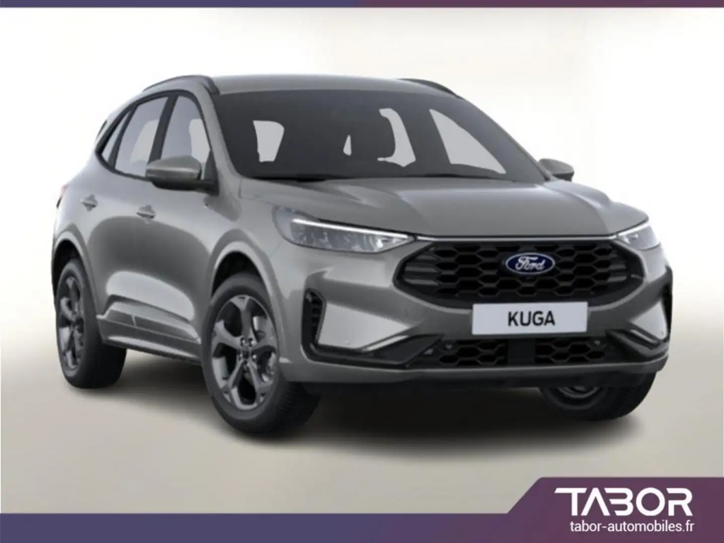 Ford Kuga 2.5 FHEV 180 CVT ST-Line GPS cam Argent - 1
