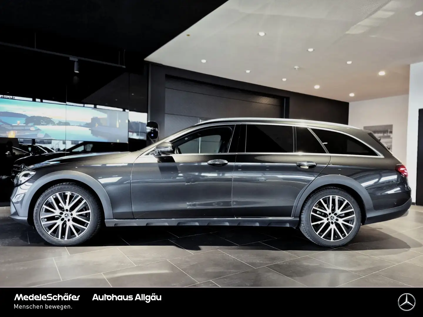 Mercedes-Benz E 220 E 220 d T 4M AllTerrain 360° AHK LED Memory Leder Grau - 2