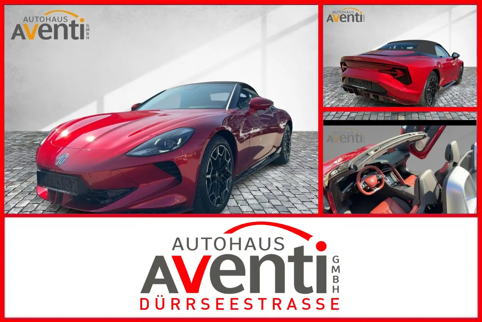 MG Cyberster 7-Garantie*Fahrspaßgarantie Rojo - 1