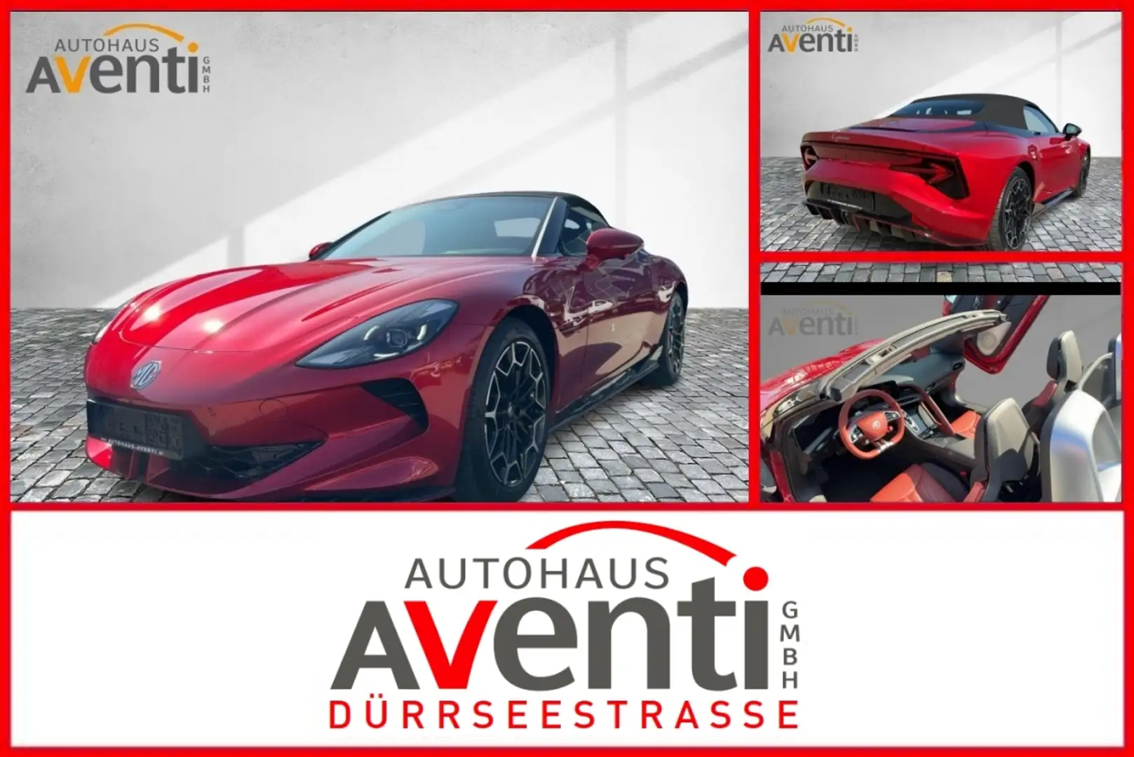 MG Cyberster 7-Garantie*Fahrspaßgarantie Rot - 1