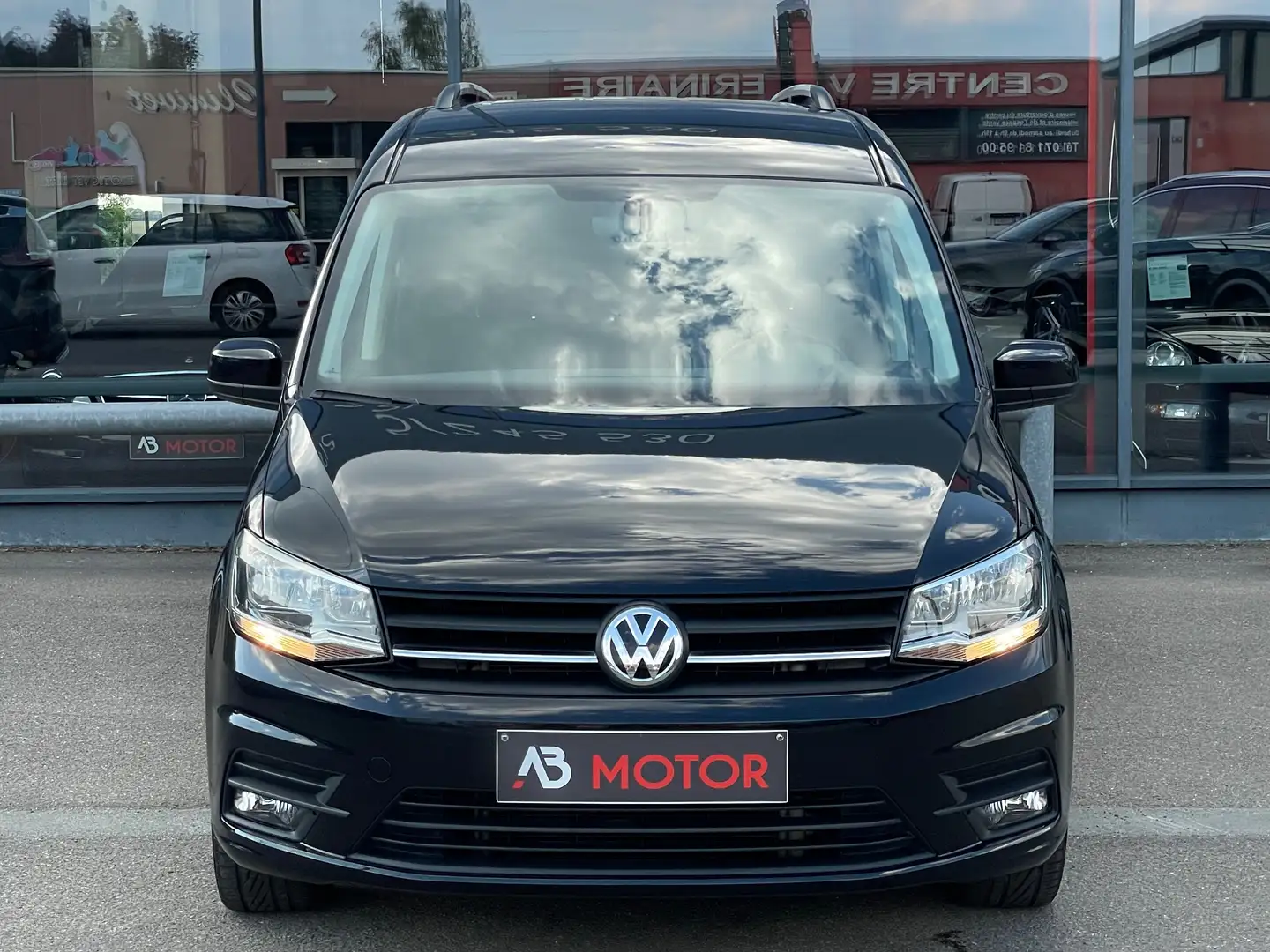 Volkswagen Caddy Maxi 2.0 TDi 7PLACES GPS AIRCO CRUISE ATT. REM. Noir - 2