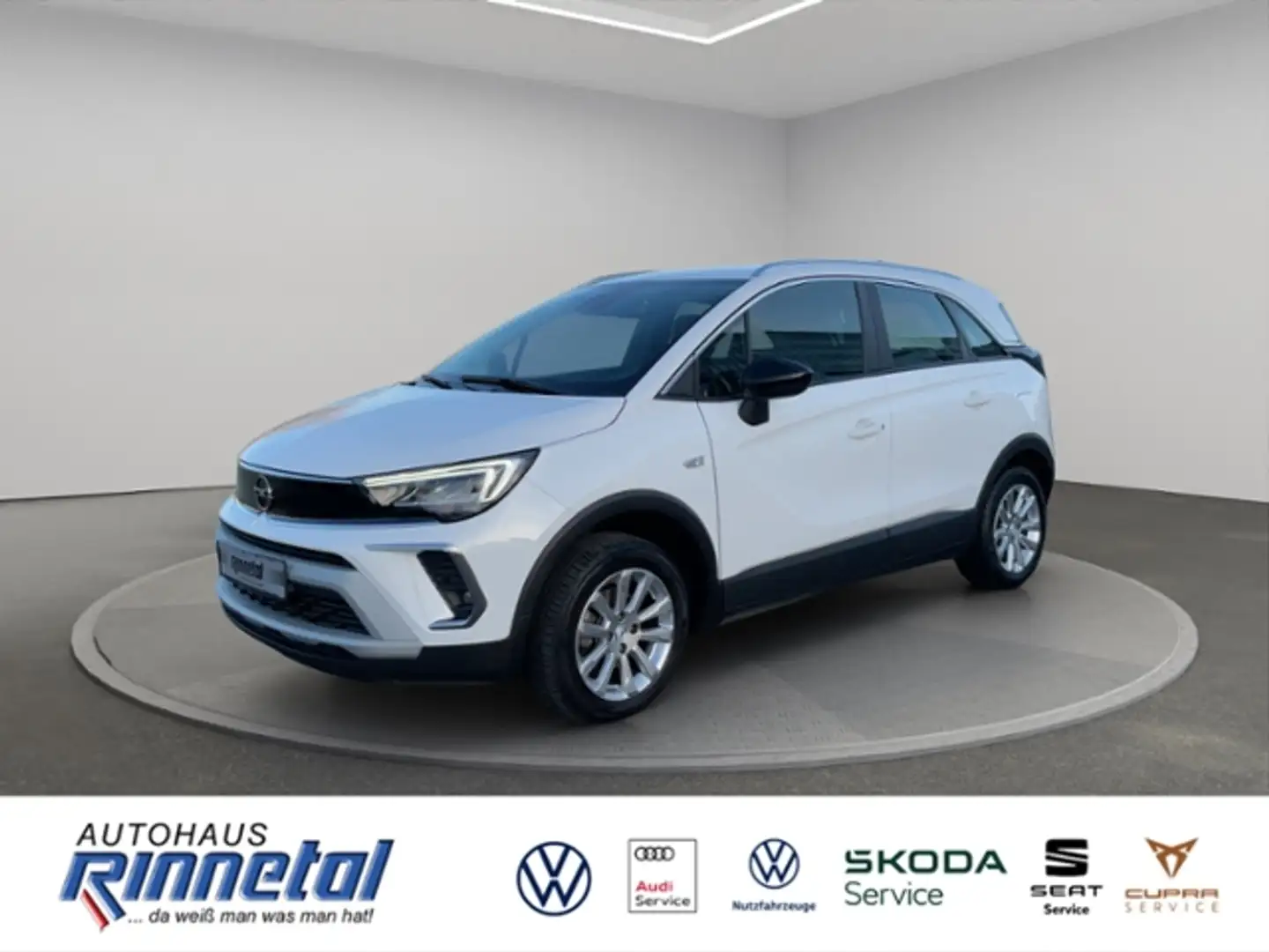 Opel 1.2 Turbo Automatk Elegance NAVI+LED LICHT+GRA+BE Blanc - 1