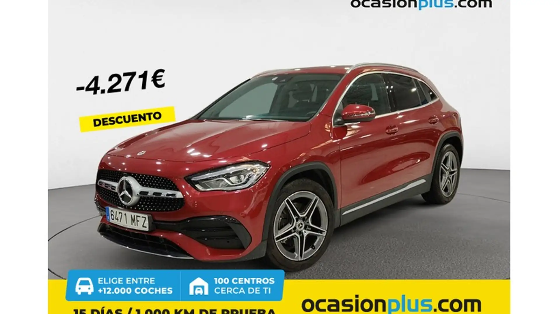 Mercedes-Benz GLA 200 7G-DCT Rojo - 1