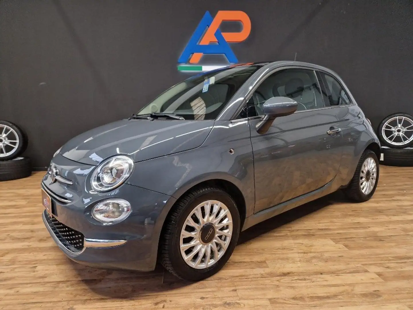 Fiat 500 0.9 TwinAir Turbo 85 CV TETTO Grigio - 1