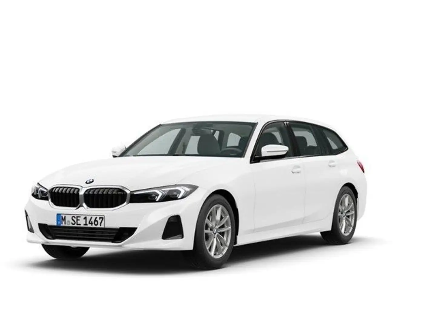 BMW 318 i Touring Auto Navi Klimaaut. Rückfahrkamera Blanc - 1