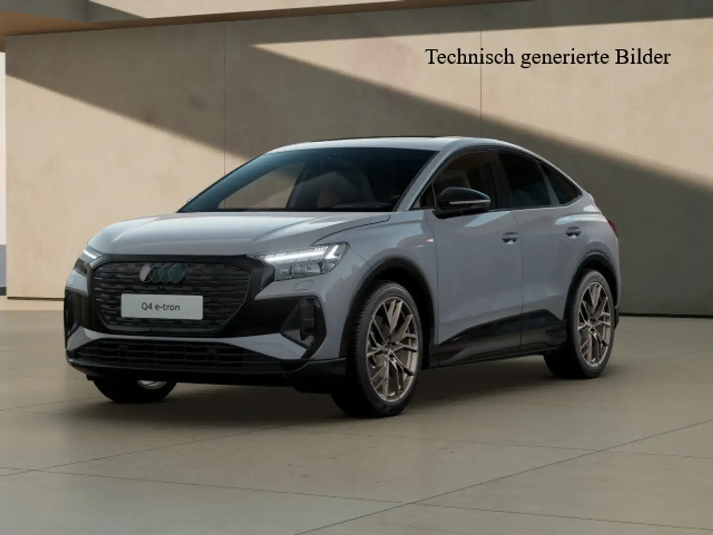 Audi Q4 e-tron Q4 Sportback 45 e-tron S line Matrix Head-Up ACC Grau - 2