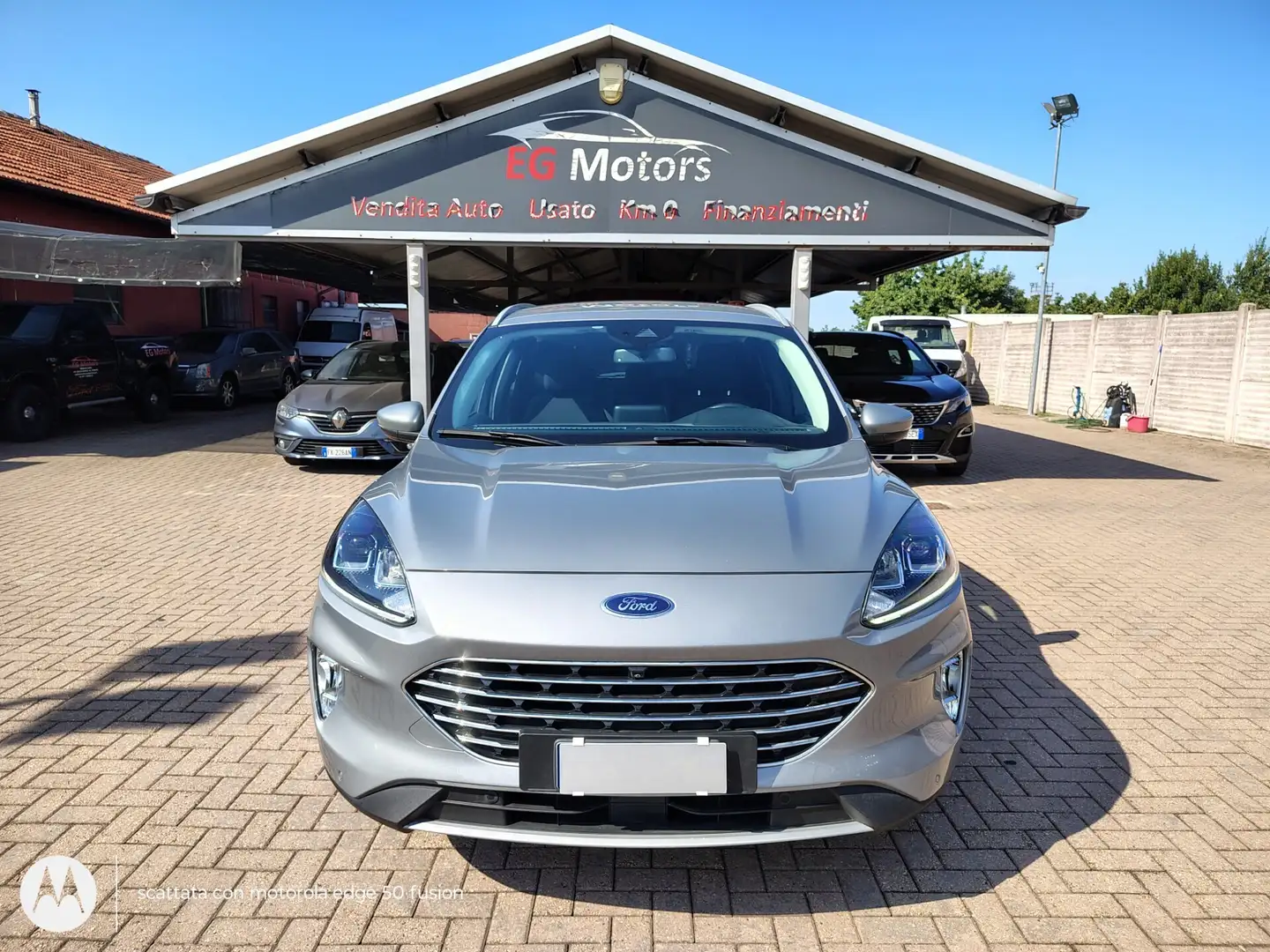 Ford Kuga Kuga 2.0 EcoBlue Hybrid 150 CV 2WD Titanium Busine Grigio - 2