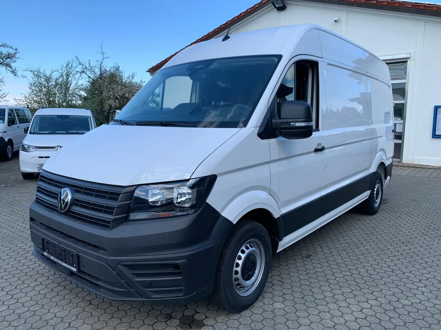 Volkswagen Crafter 35 MR L3H3 FACELIFT 2+3Garantie Sitzhzg Weiß - 1