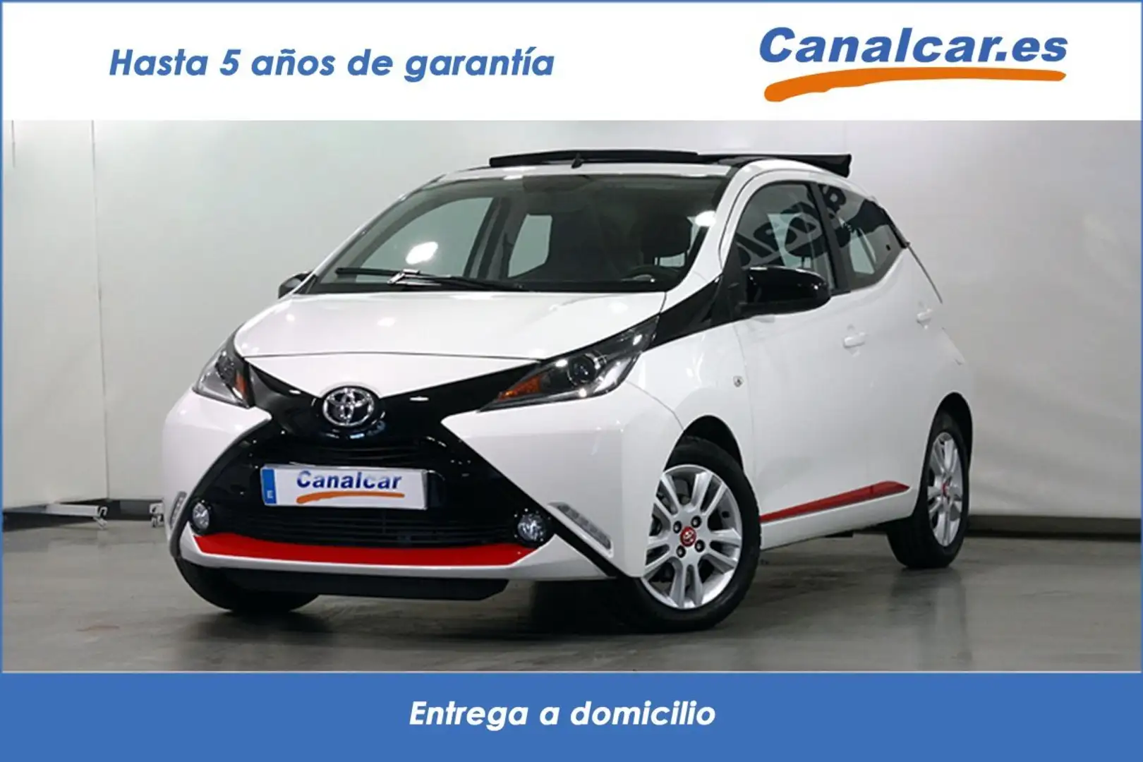 Toyota Aygo 1.0 VVT-i x-sky Blanco - 1
