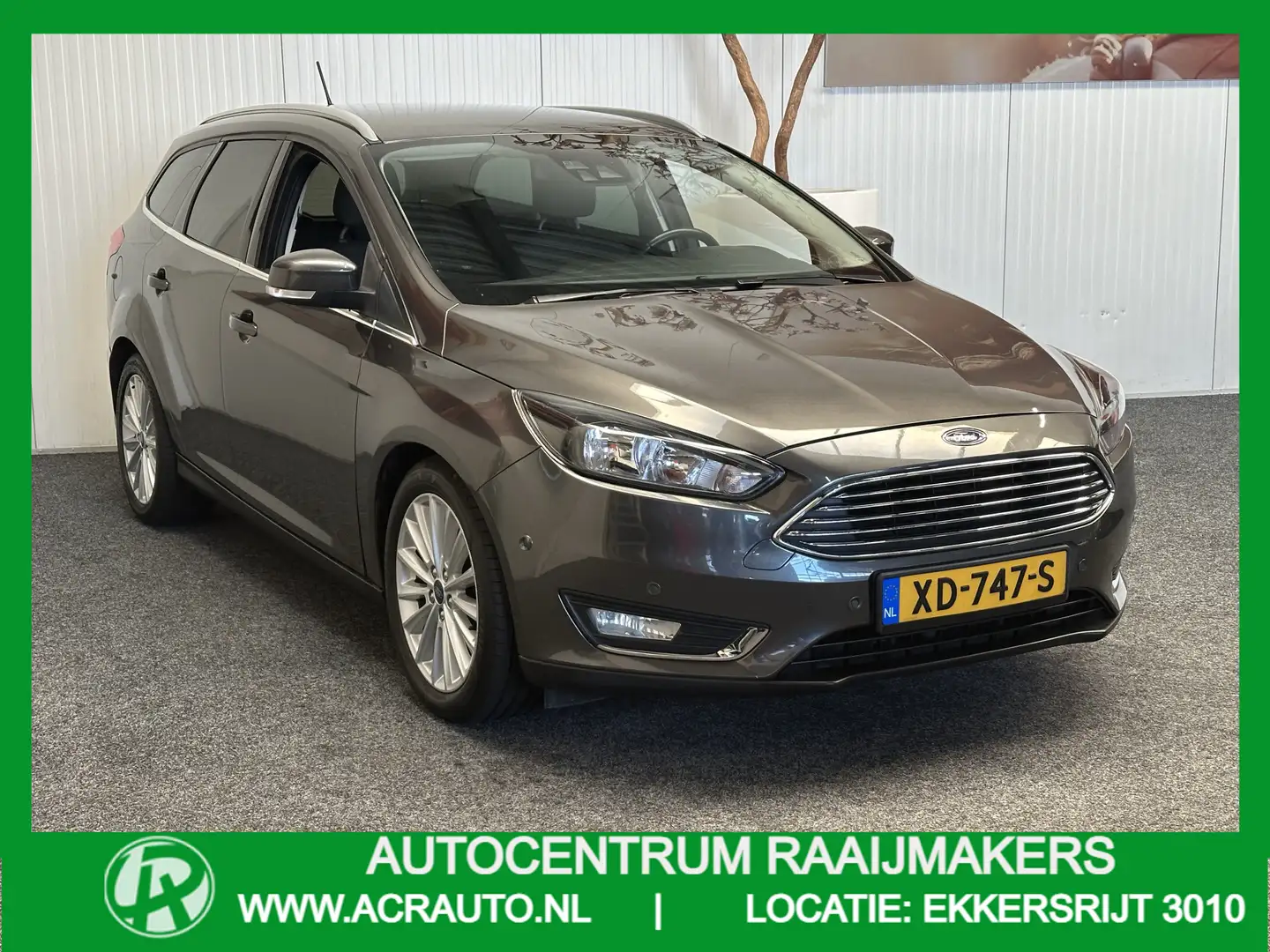 Ford Focus WAGON 1.0 TITANIUM NAVIGATIE CRUISE CONTROL STOEL Gris - 1