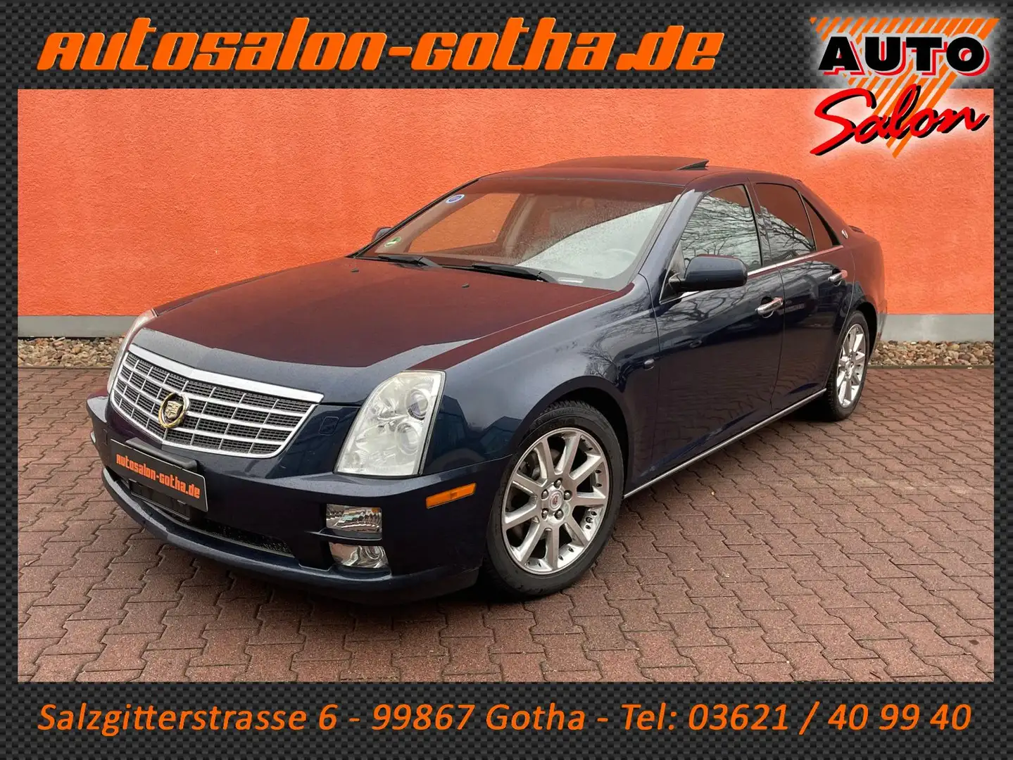 Cadillac STS 4.6 Northstar V8 XENON+GSD LEDER 4xSHZ JAPAN Blau - 1