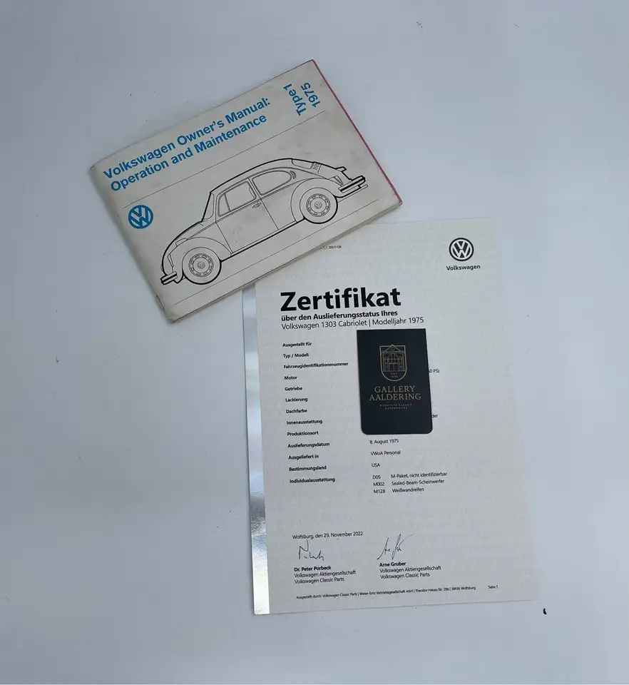 Volkswagen Beetle 1303 Convertible Formula Vee "4.410 mls" ORIGINAL!, foto 8