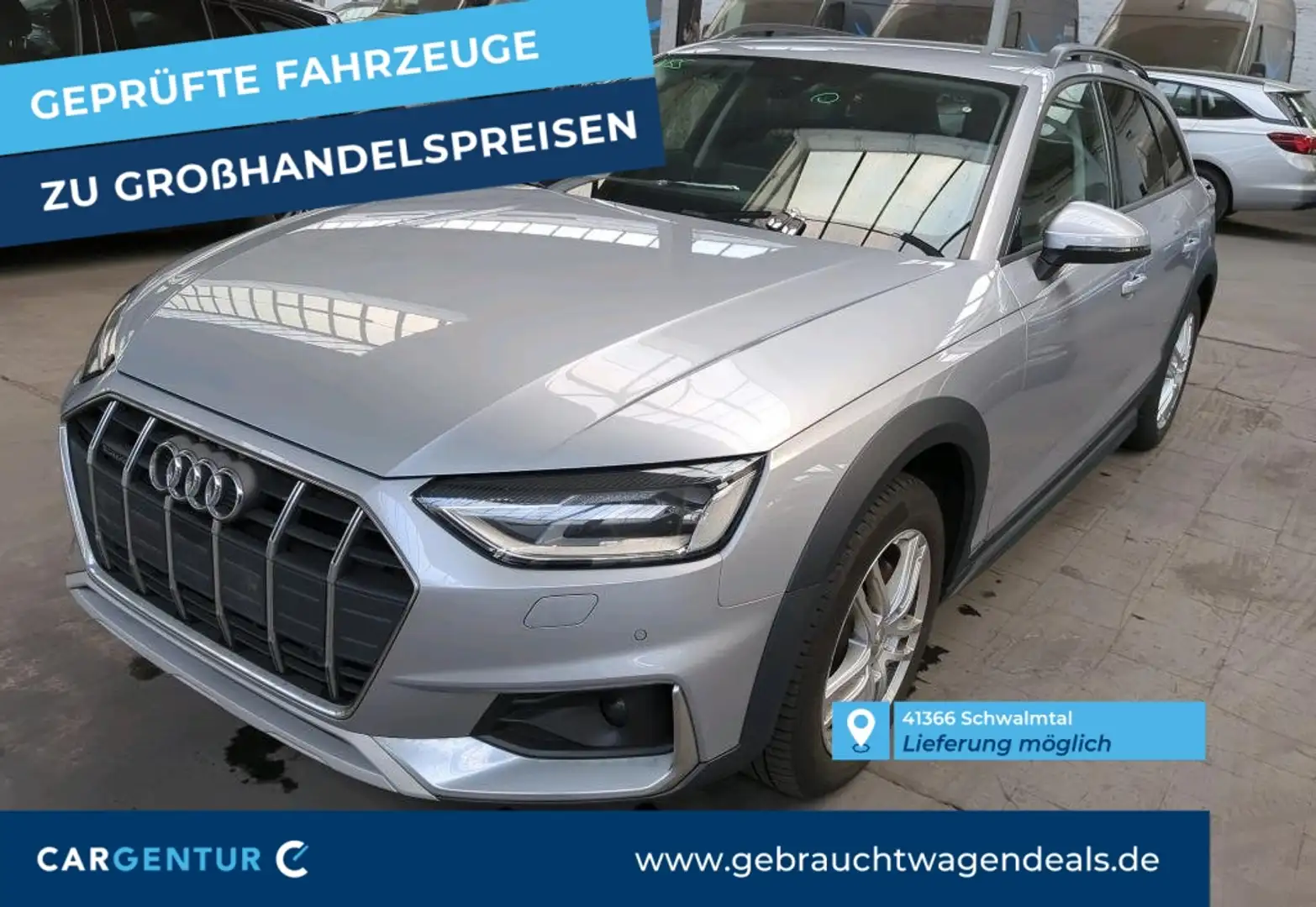 Audi A4 allroad A4 40 allroad quattro 2.0 TDI AHK SpoSi HuD LED Серебристый - 1