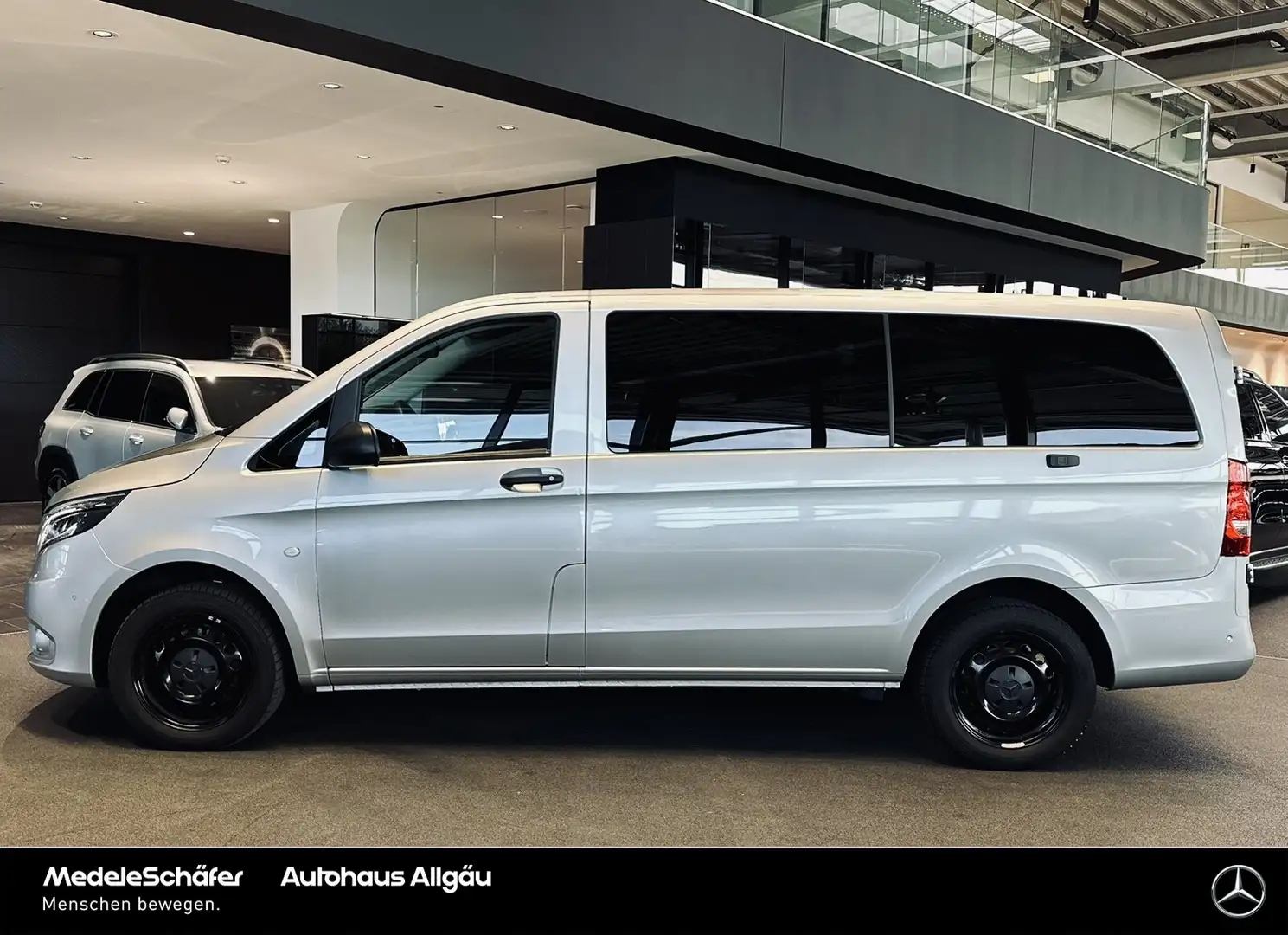 Mercedes-Benz Vito Vito 119 CDI 4x4 Mixto L AHK LED 5SITZE HECKTÜR Zilver - 2