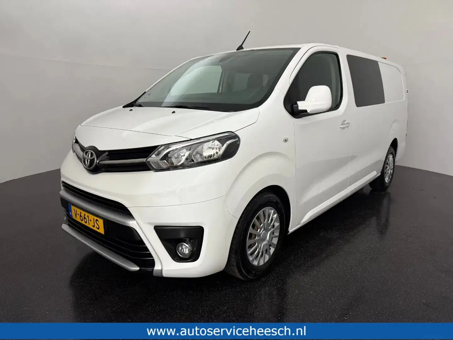 Toyota Proace 2.0 D-4D l DUBBELE CABINE l NAVI l AIRCO l TREKHAA Wit - 1