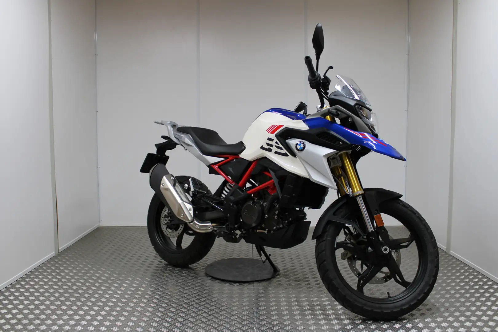 BMW G 310 GS Polarweiss uni/racingblue metallic Sport BTW Voert - 2