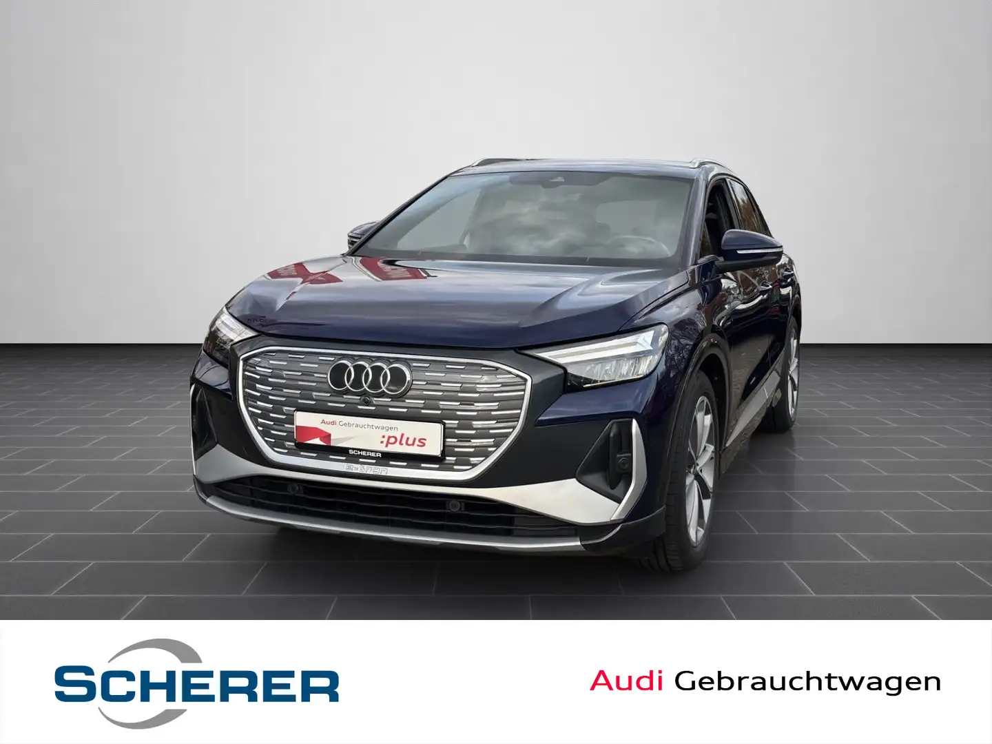 Audi Q4 e-tron 50 quattro S line *Navi*VC*el. Heckkl Blau - 1