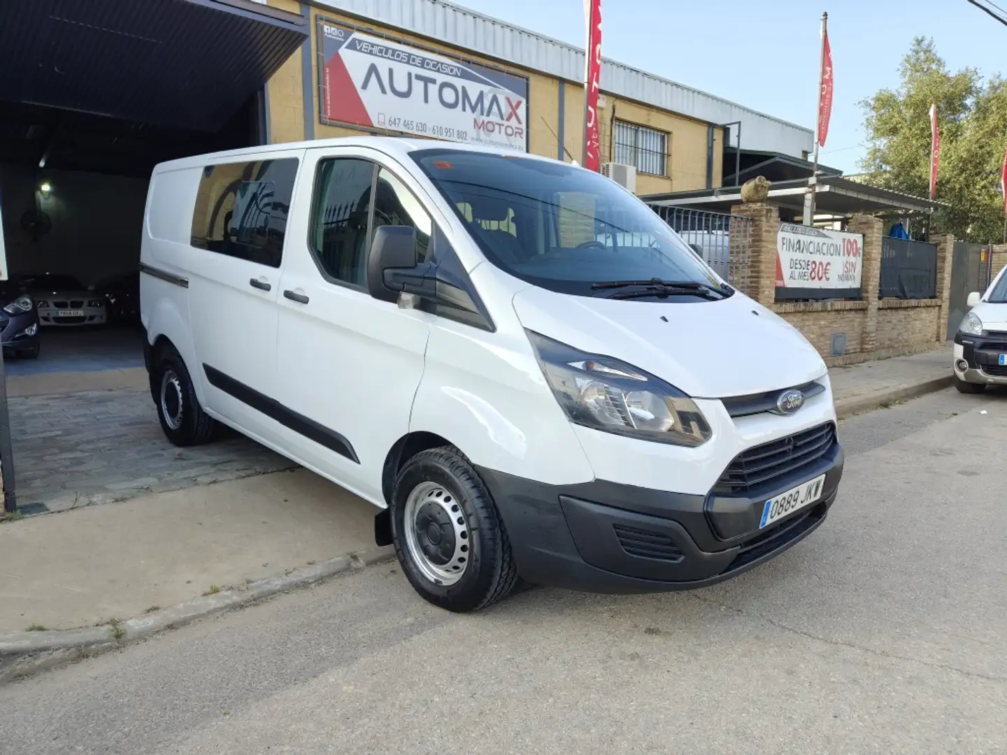 Ford Transit Custom FT 290 L1 Van DCb. Ambiente 125 Blanco - 1