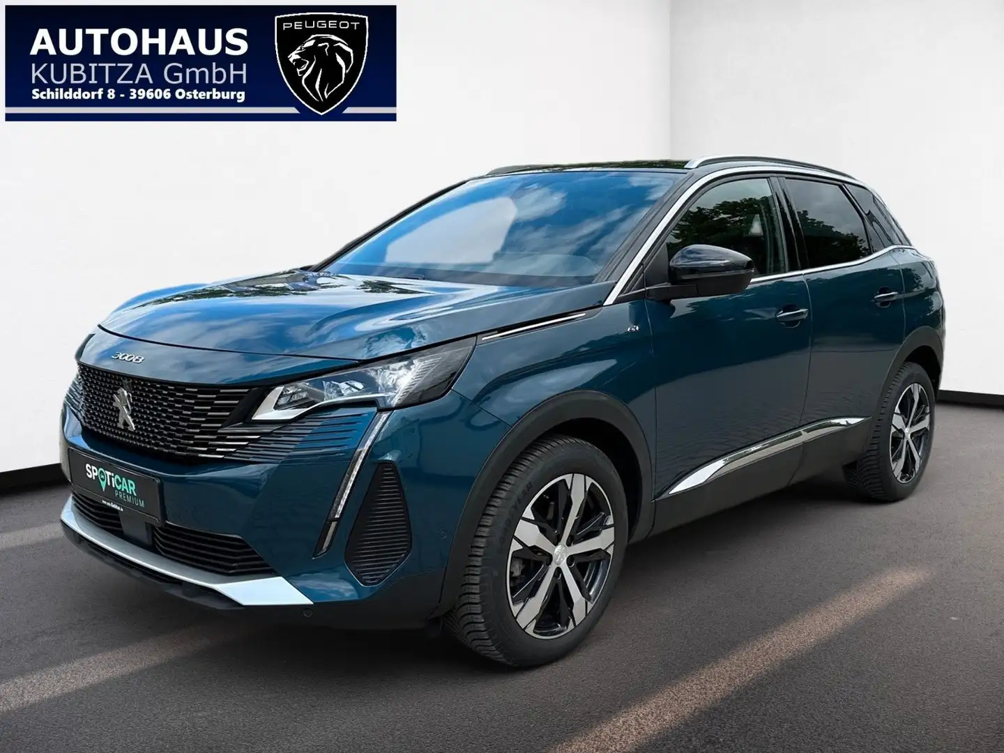 Peugeot 3008 GT PT 130 EAT8 *Navi*Kamera*SHZ*elektr.Sitz Bleu - 1