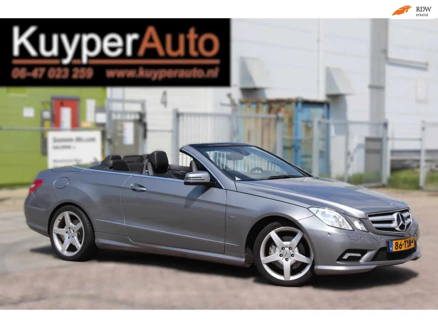 Mercedes-Benz E 200 Cabrio CGI Elegance automaat AMG pakket Grau - 1