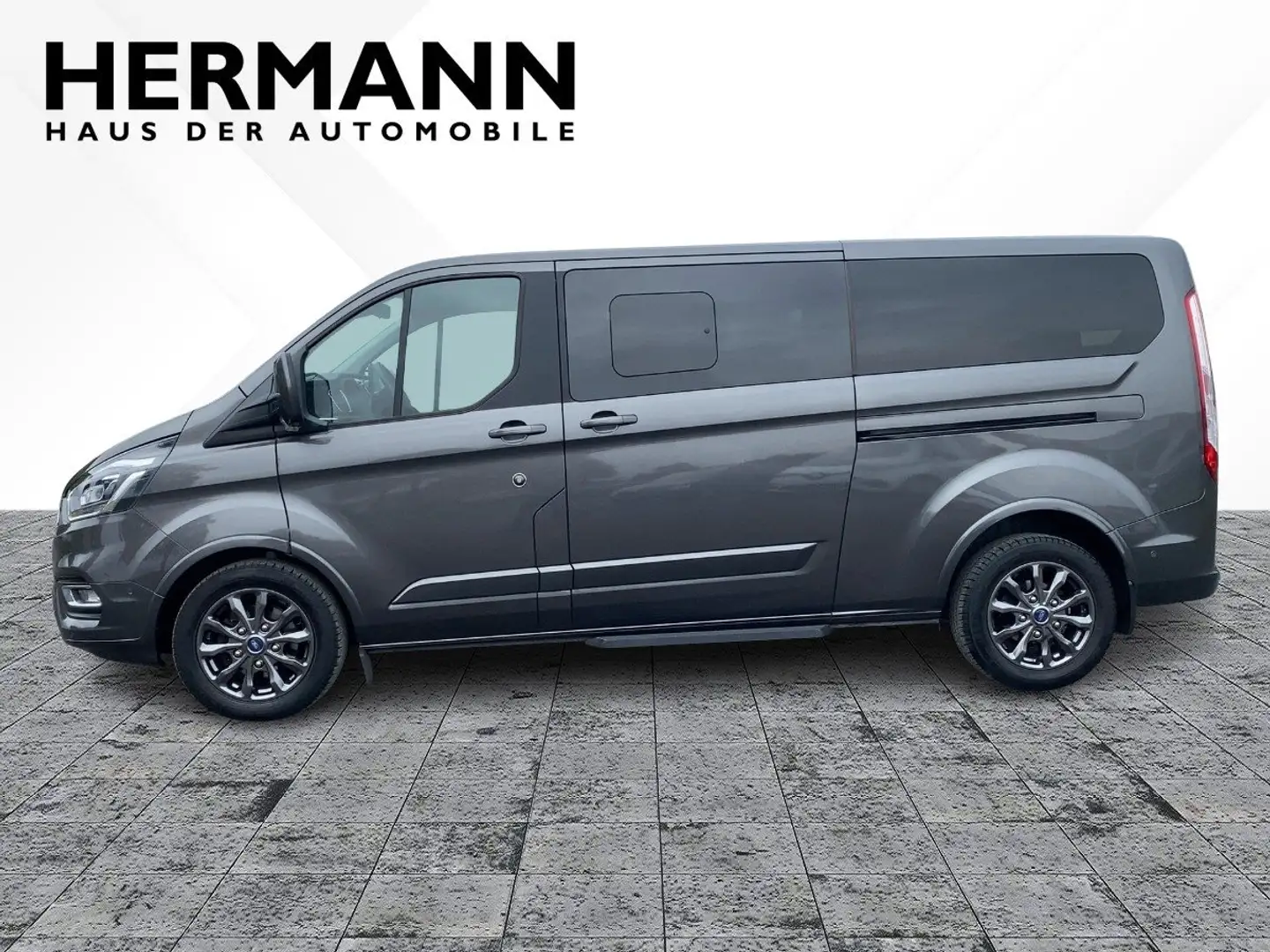 Ford Tourneo Custom Kombi 2.0 TDCI 320 L2 Titanium X Grau - 2