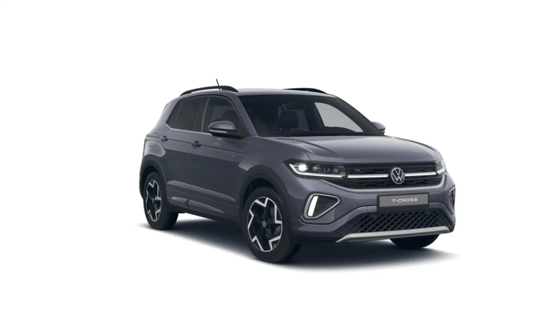 Volkswagen T-Cross 1.0 TSI R-Line 85kW Aut. Gris - 2