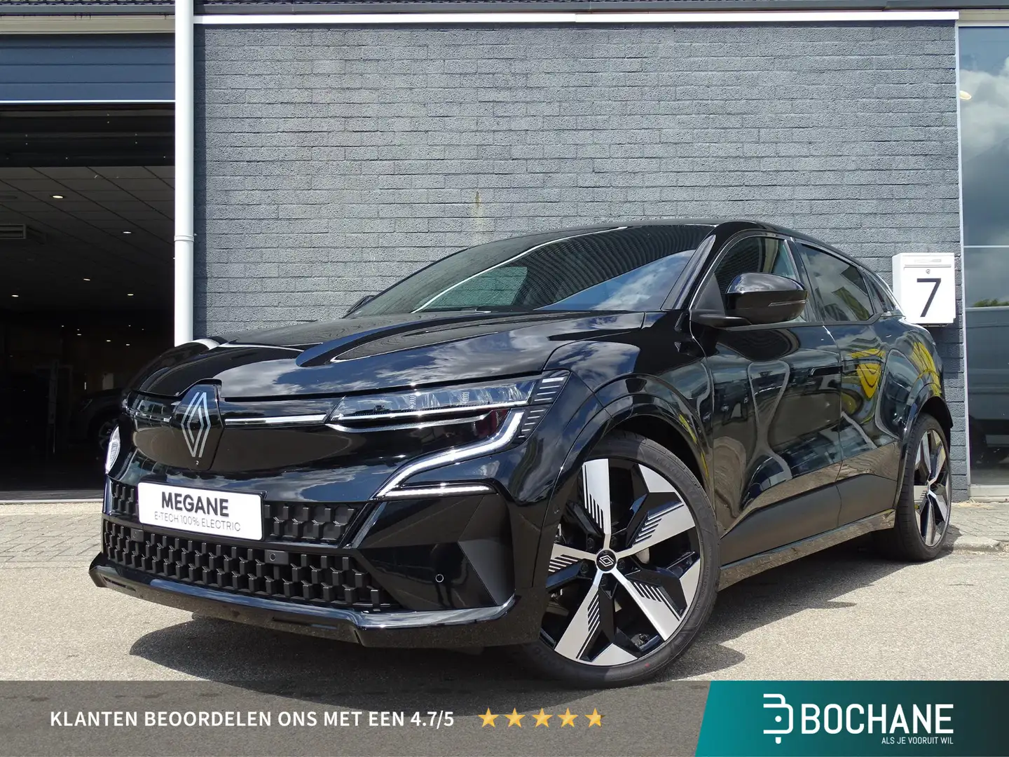 Renault Megane E-Tech comfort range techno 60 kWh | PACK WINTER TECHNO | Zwart - 1