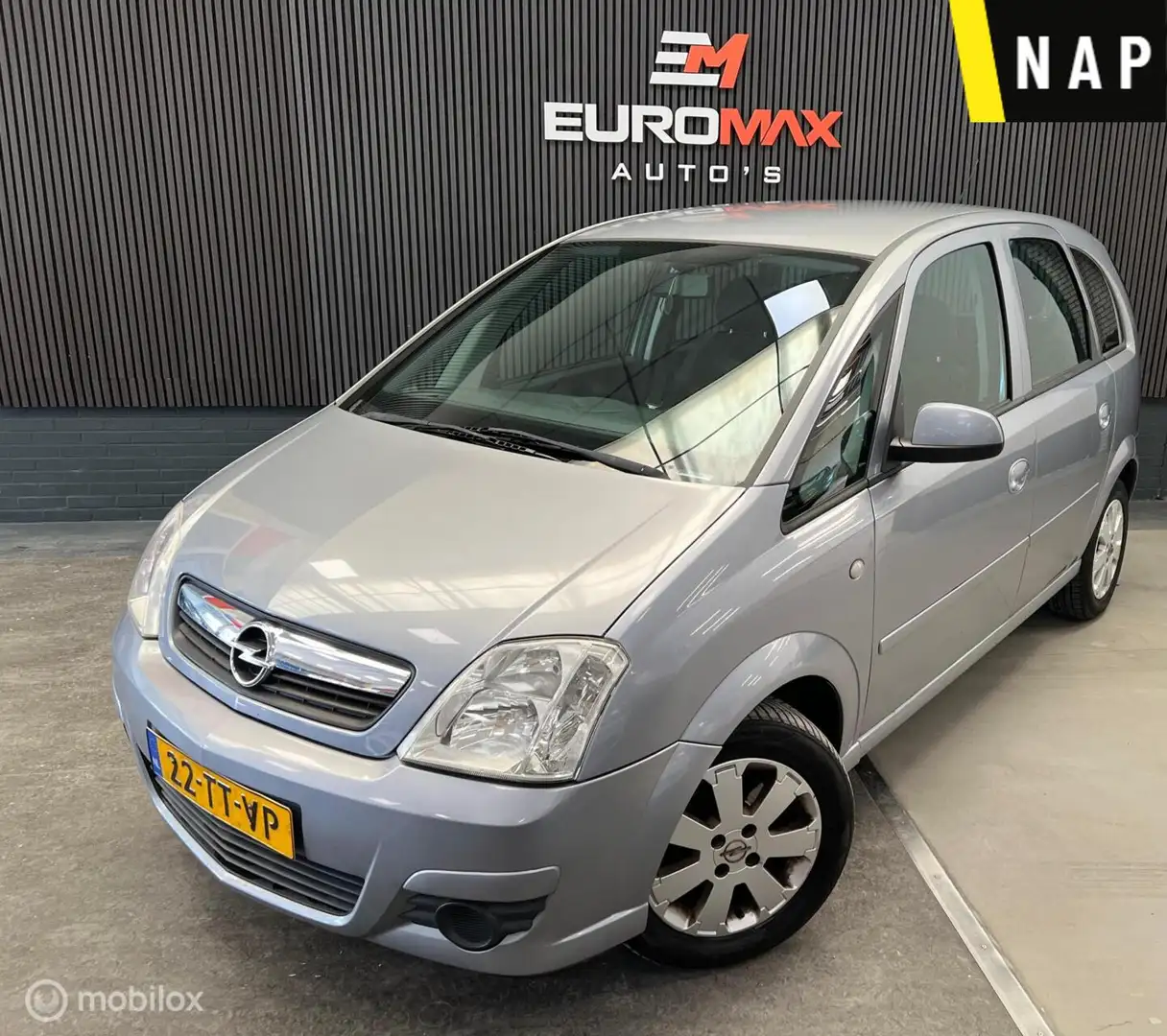 Opel Meriva 1.6-16V NAP - Airco - Distr. Vervangen -Trekhaak Gris - 1