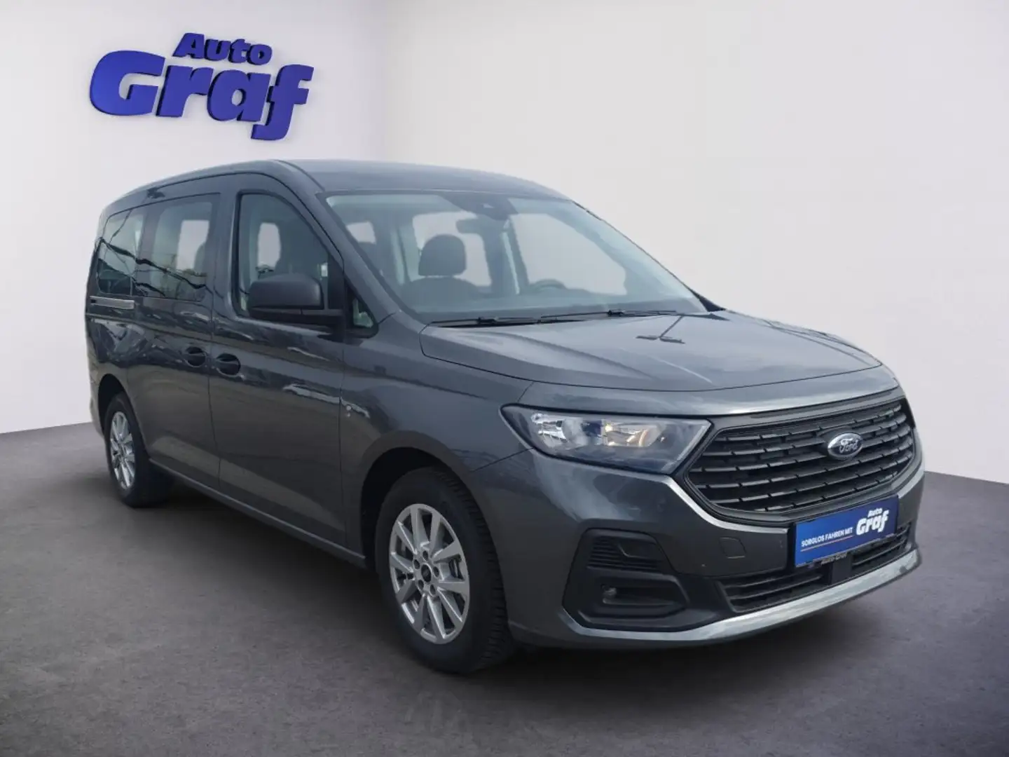 Ford Grand Tourneo Connect 2,0 EcoBlue L2 Trend Gris - 2