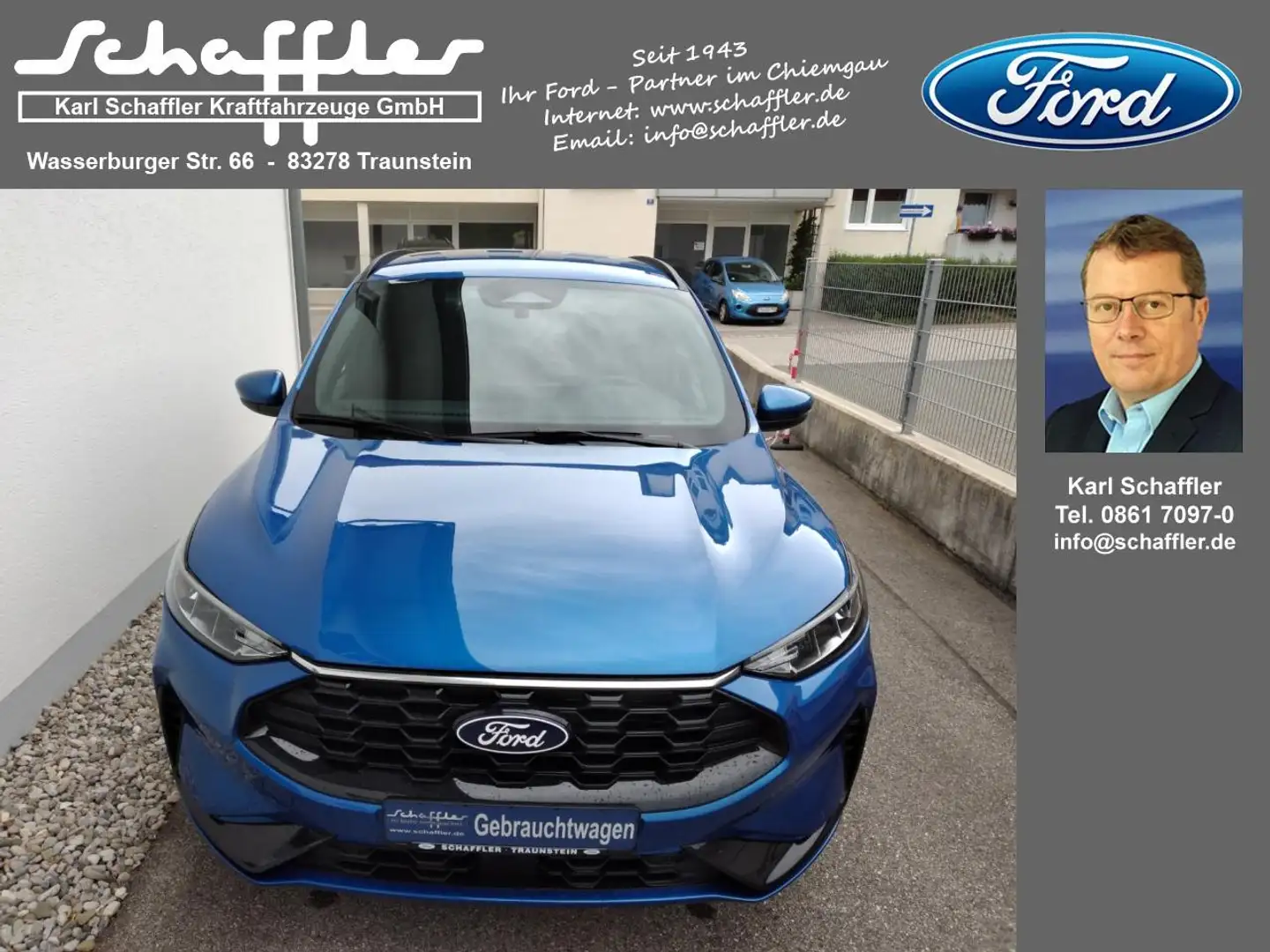 Ford Kuga ST-Line Blauw - 2