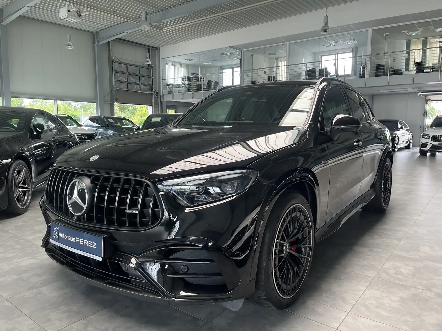 Mercedes-Benz GLC 43 AMG 4M Premium Plus PERF. SITZE-AHK-360° Schwarz - 2