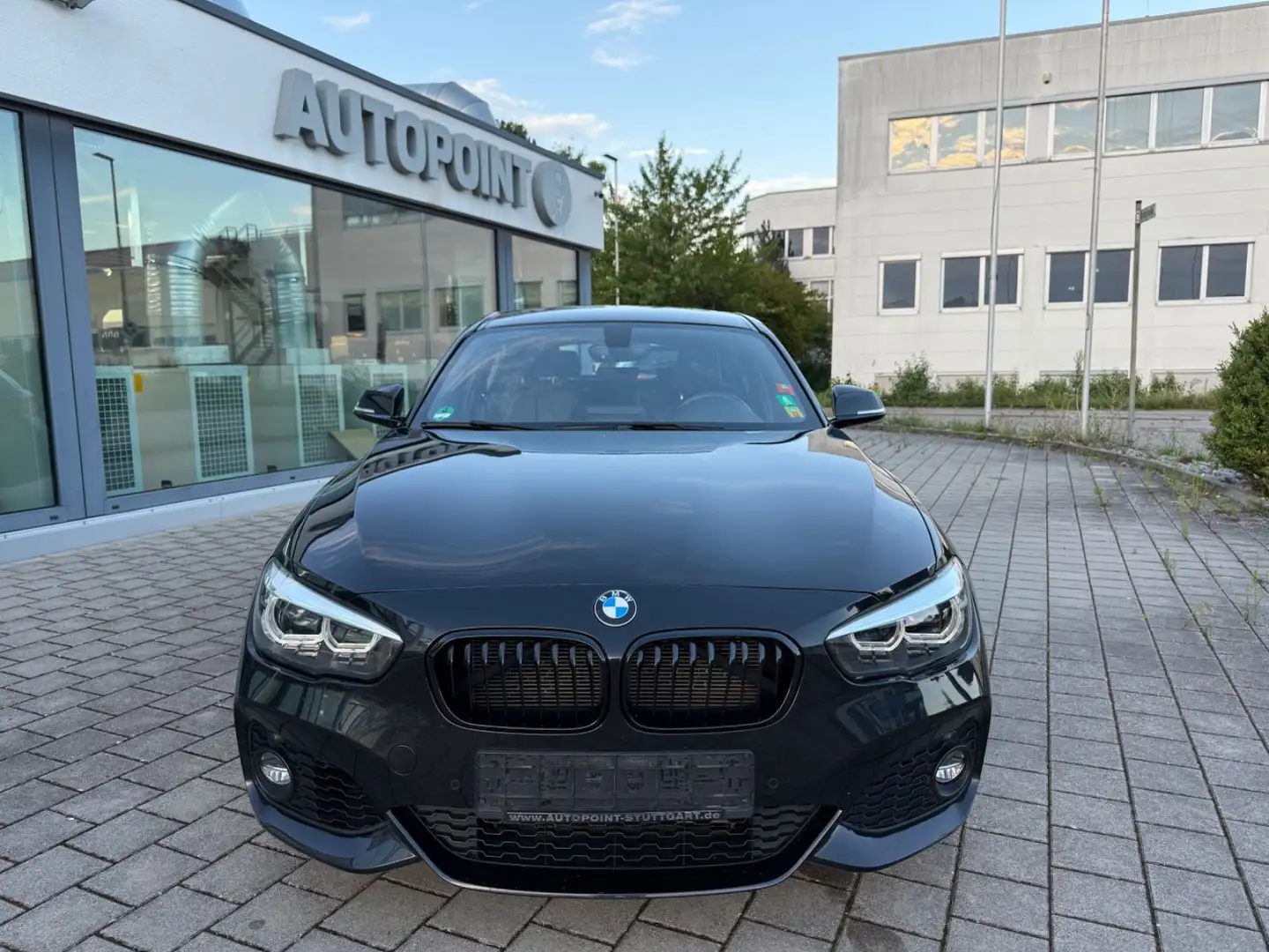 BMW 116 i Edition M Sport Leder Navi  LED PDC 8xfach Noir - 1