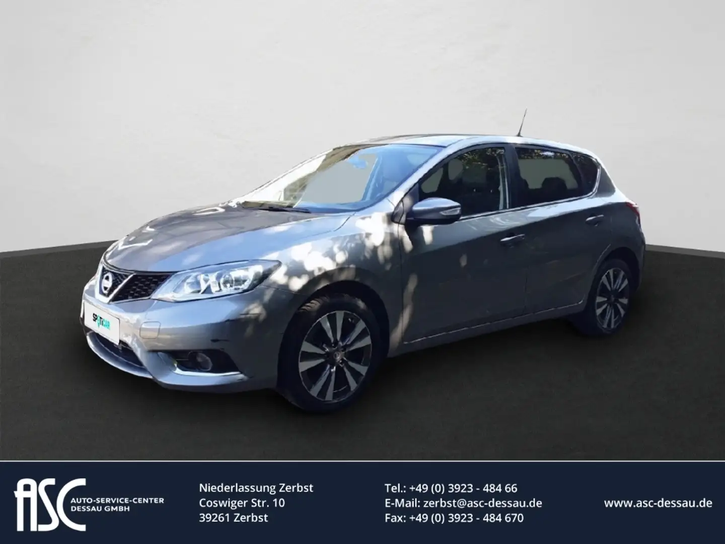 Nissan Pulsar DIG-T 1.2 N-Connecta 2-Zonen-Klimaautom DAB SHZ Rü Grau - 1