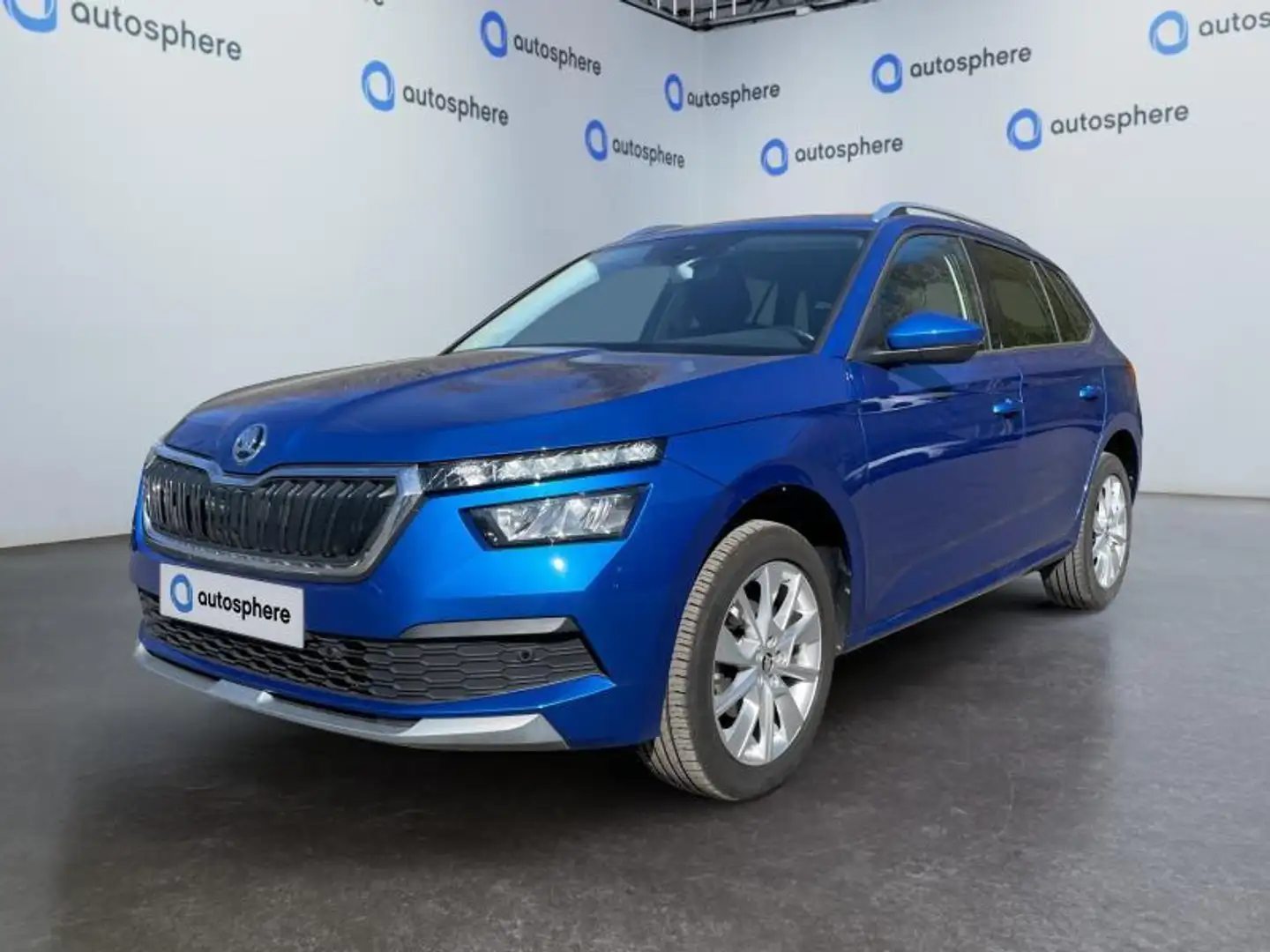 Skoda Kamiq Ambition GPS Carplay Caméra*APS Av/Ar Azul - 1