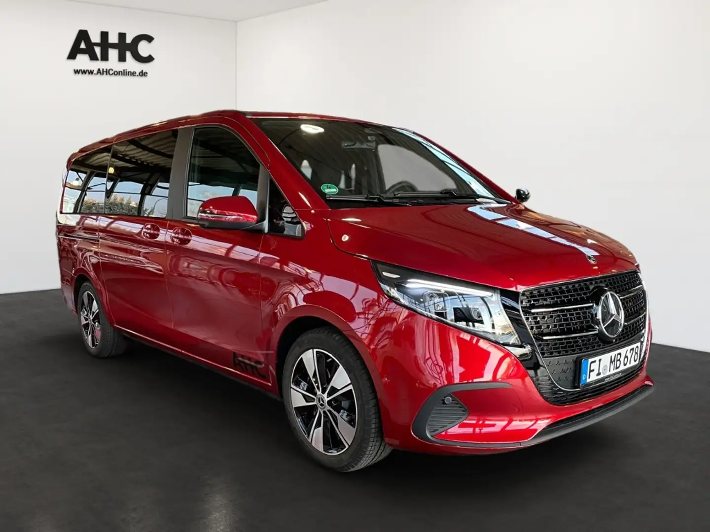 Mercedes-Benz V 250 d STYLE Lang STHZ, AHK, LED, NAVI, 360° Rouge - 2