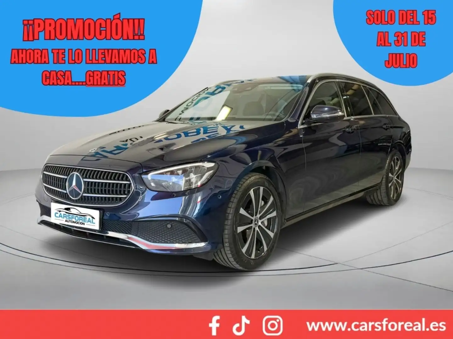Mercedes-Benz E 300 Estate de Azul - 1
