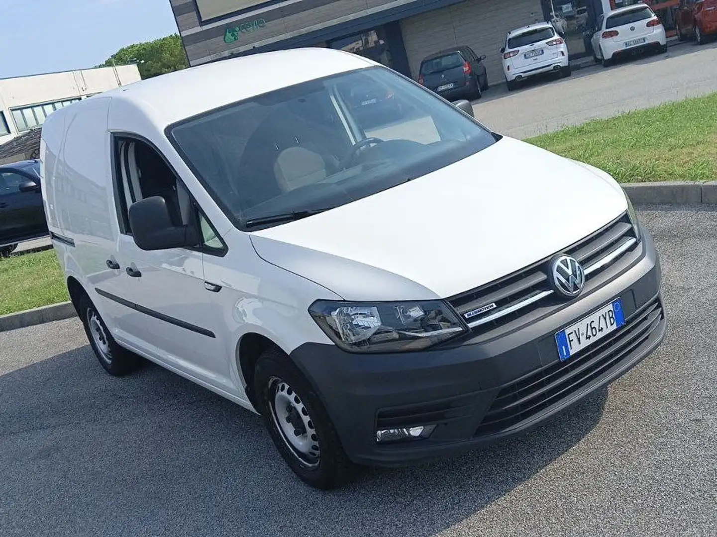 Volkswagen Caddy caddy 1.4 tgi business van Bianco - 1