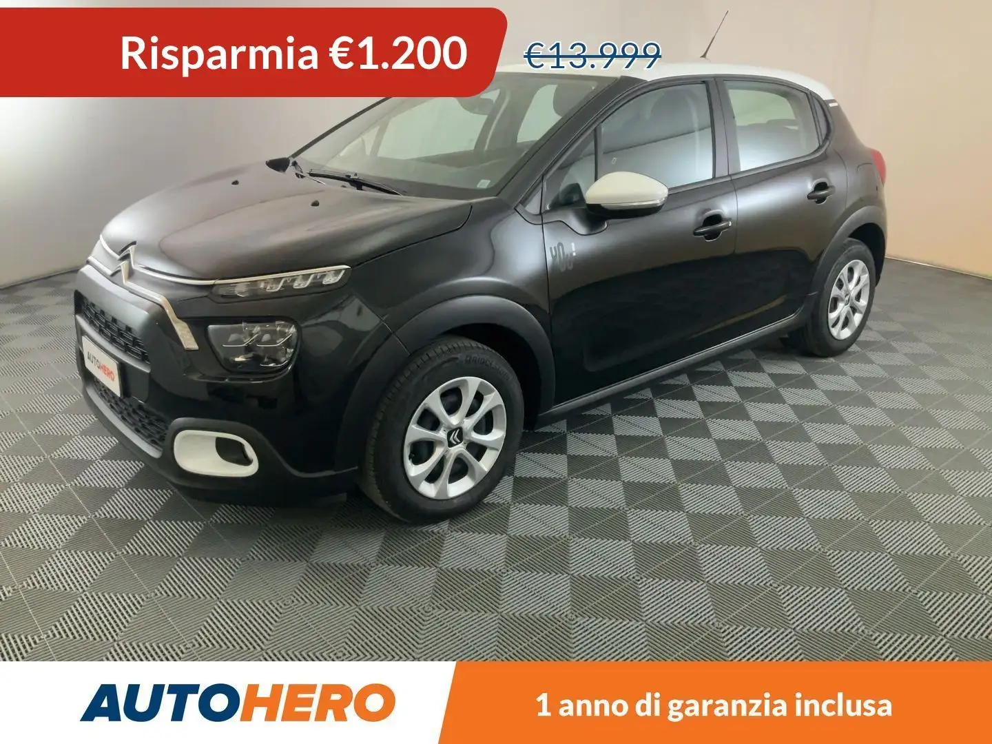 Citroen C3 1.2 PureTech You! 83 CV Nero - 1