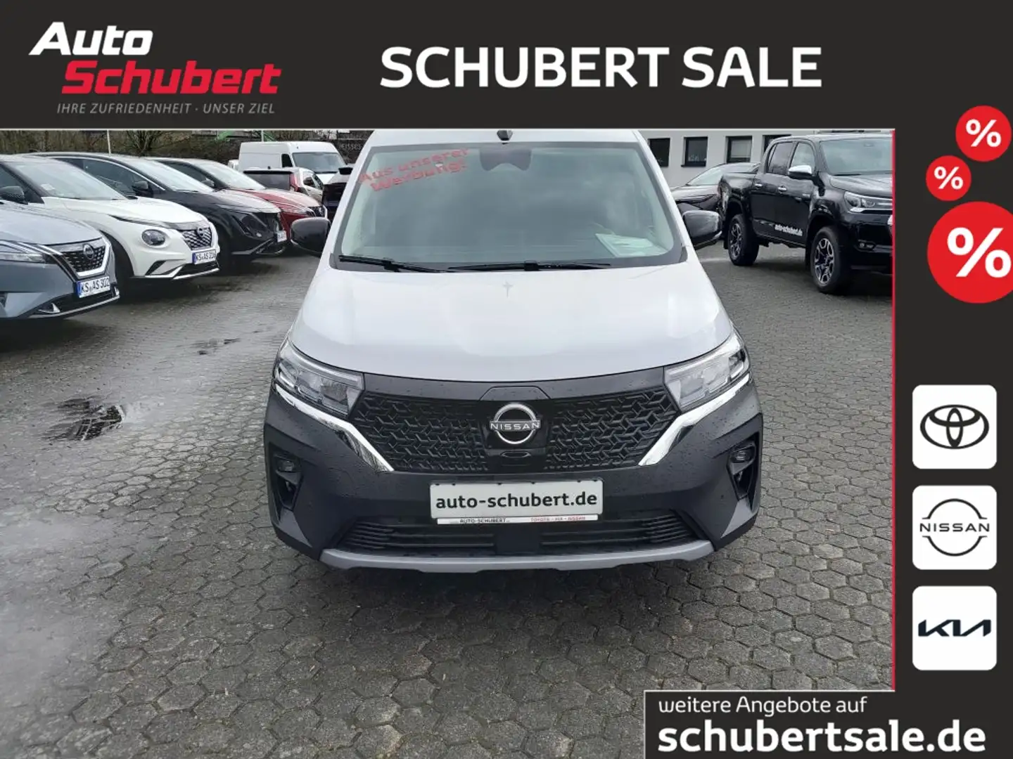 Nissan Townstar Kasten EV L1 N-Connecta+HAGELSCHADEN Blanc - 1