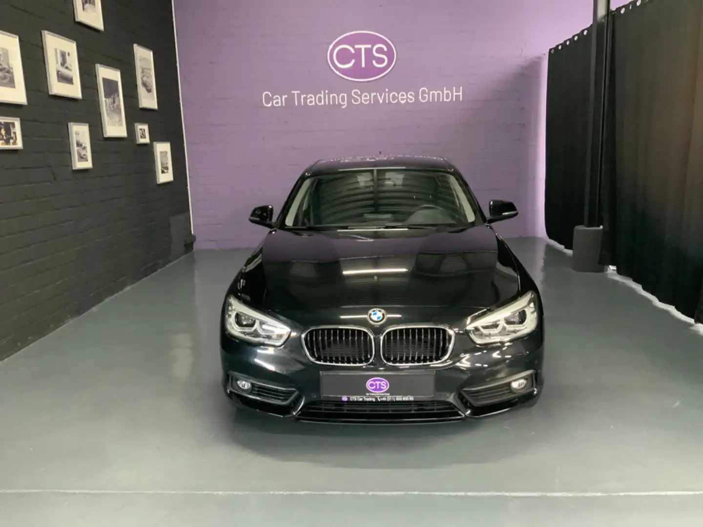 BMW 118 i Advantage Lim. 5-trg.  zweite Hand Zwart - 1