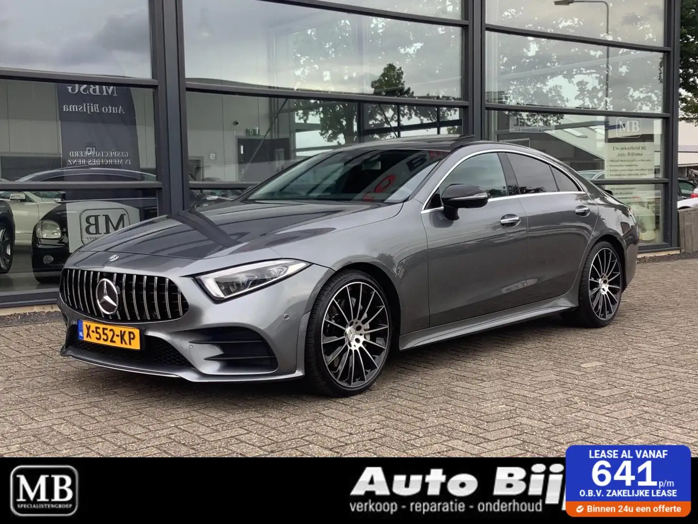 Mercedes-Benz CLS 300 d Premium AMG pakket, schuifdak, led, wide screen, Grau - 1